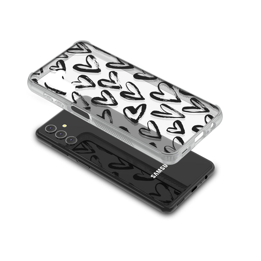 MyBat Pro Mood Series Case for Samsung Galaxy A13 5G / (4G) - Black Hearts - RSA13CSFSSM363-6.jpg