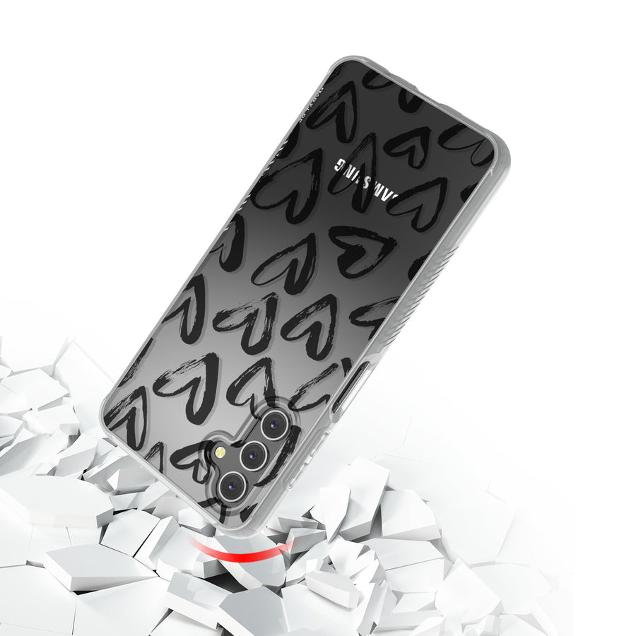 MyBat Pro Mood Series Case for Samsung Galaxy A13 5G / (4G) - Black Hearts - RSA13CSFSSM363-9.jpg