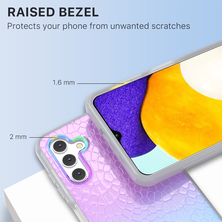 MyBat Pro Mood Series Case for Samsung Galaxy A13 5G / (4G) - Iridescent Snake - RSA13CSFSSM367-7.jpg