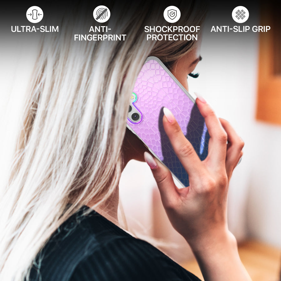 MyBat Pro Mood Series Case for Samsung Galaxy A13 5G / (4G) - Iridescent Snake - RSA13CSFSSM367-8.jpg