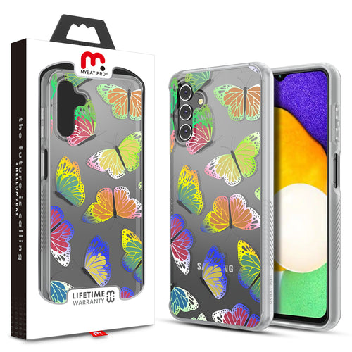 MyBat Pro Mood Series Case for Samsung Galaxy A13 5G / (4G) - Neon Butterfies - RSA13CSFSSM368-1.jpg