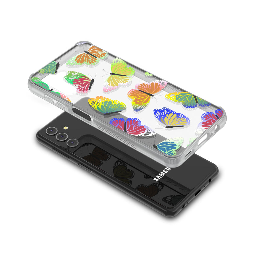 MyBat Pro Mood Series Case for Samsung Galaxy A13 5G / (4G) - Neon Butterfies - RSA13CSFSSM368-6.jpg