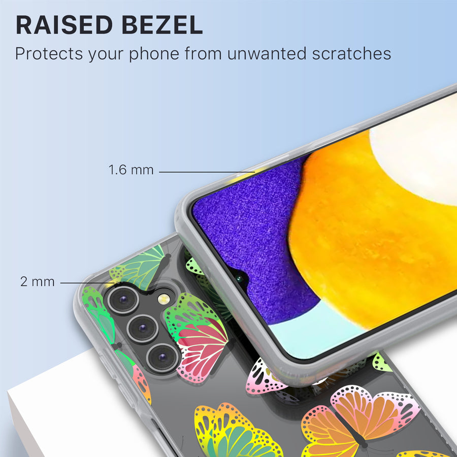 MyBat Pro Mood Series Case for Samsung Galaxy A13 5G / (4G) - Neon Butterfies - RSA13CSFSSM368-7.jpg