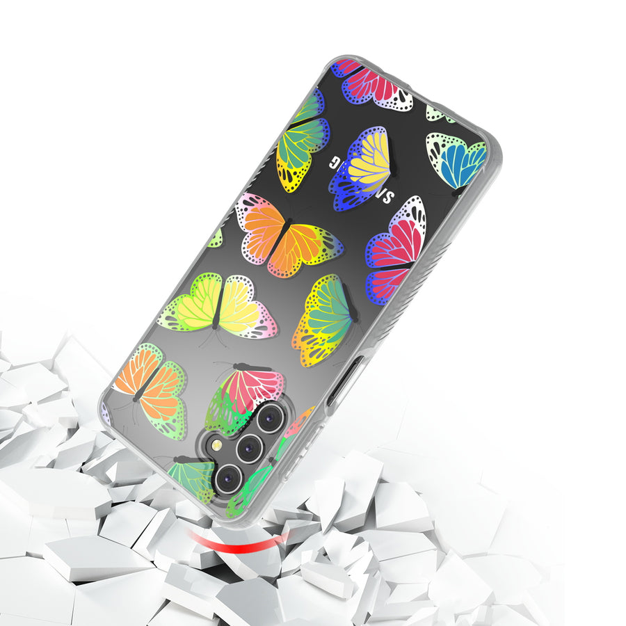 MyBat Pro Mood Series Case for Samsung Galaxy A13 5G / (4G) - Neon Butterfies - RSA13CSFSSM368-9.jpg