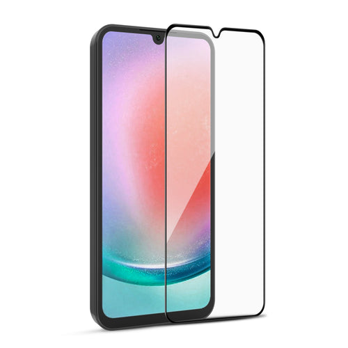 MyBat Pro Full Coverage Tempered Glass Screen Protector for Samsung Galaxy A15 5G - Black - RSA155GSC85A-2.jpg