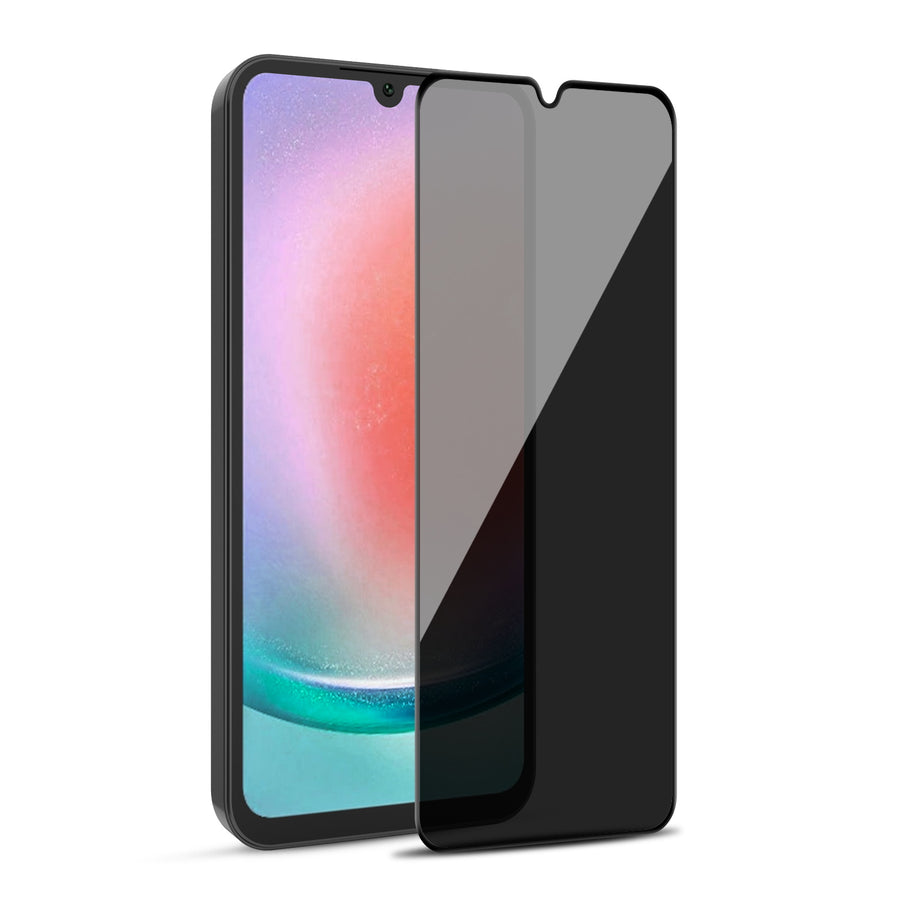 MyBat Pro Privacy Full Coverage Tempered Glass Screen Protector for Samsung Galaxy A15 5G - Black - RSA155GSCF111-2.jpg