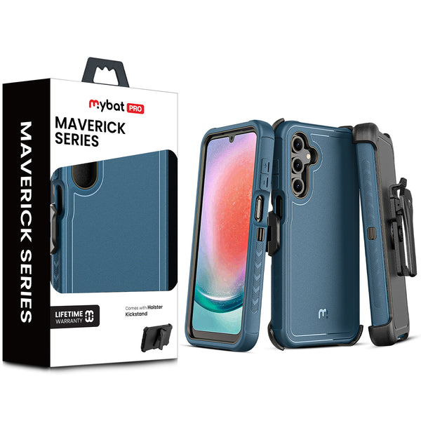 MyBat Pro Maverick Series Case w/ Holster for Samsung Galaxy A16 5G - Blue - RSA165GCS3NXS002.JPG