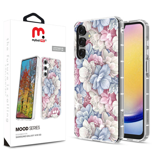 MyBat Pro Mood Series Case (with Diamonds) for Samsung Galaxy A16 5G - Floral Gems - RSA165GCSFSSD156-1.jpg