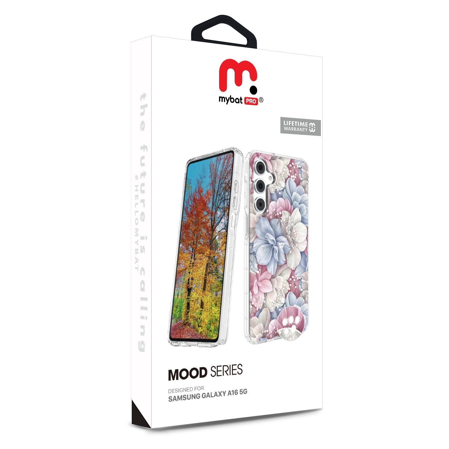 MyBat Pro Mood Series Case (with Diamonds) for Samsung Galaxy A16 5G - Floral Gems