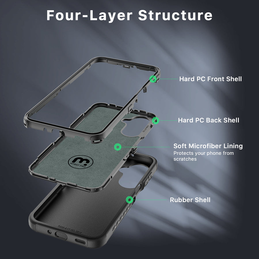 MyBat Pro Maverick Series Rogue Edition Case for Samsung Galaxy A17 5G - Black - RSA175GCS2NXS001-3.jpg