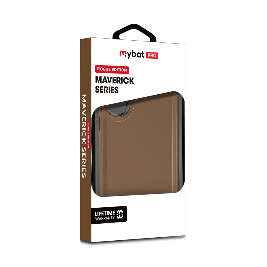 MyBat Pro Maverick Series Rogue Edition Case for Samsung Galaxy A17 5G - Brown