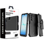 MyBat Pro Maverick Series Case w/ Holster for Samsung Galaxy A17 5G - Black