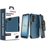 MyBat Pro Maverick Series Case w/ Holster for Samsung Galaxy A17 5G - Blue