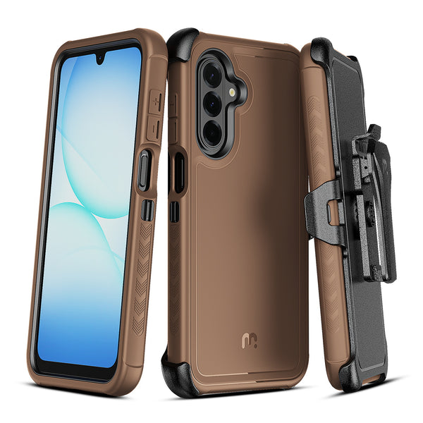 MyBat Pro Maverick Series Case w/ Holster for Samsung Galaxy A17 5G - Brown - RSA175GCS3NXS006-2.jpg