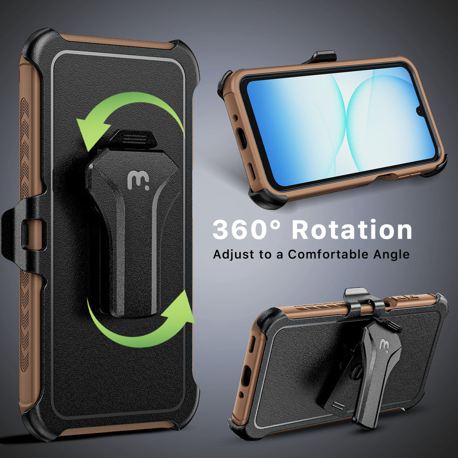MyBat Pro Maverick Series Case w/ Holster for Samsung Galaxy A17 5G - Brown - RSA175GCS3NXS006-5.jpg