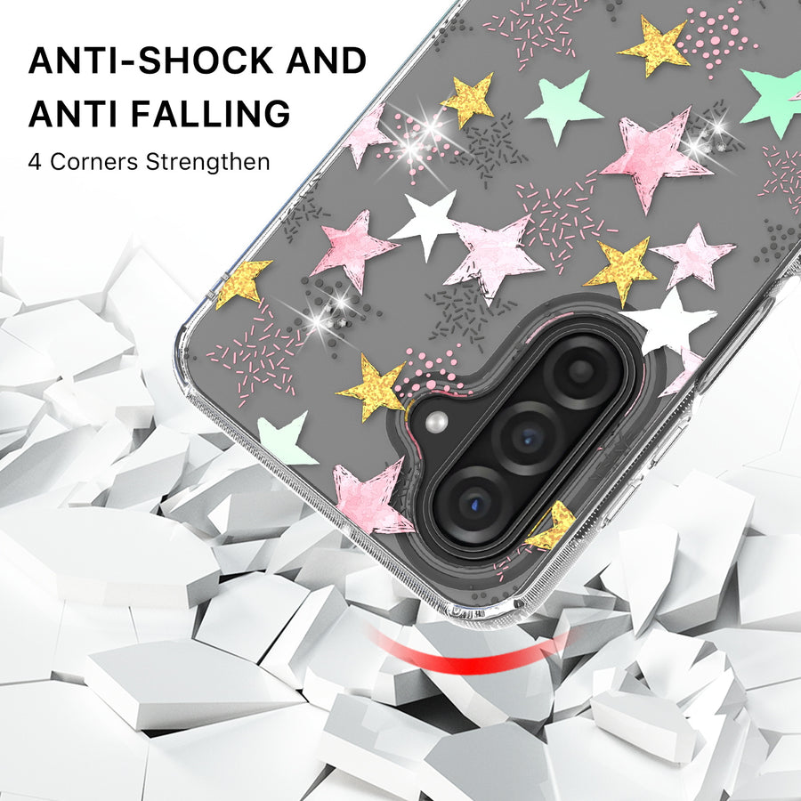 MyBat Pro Mood Series Case (with Diamonds) for Samsung Galaxy A17 5G / Galaxy A16 5G - Starstruck - RSA175GCSFSSD157-3.jpg