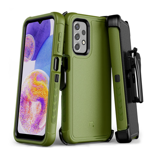 MyBat Pro Maverick Series Case w/ Holster for Samsung Galaxy A23 5G - Army Green - RSA235GCS3NXS004-2.jpg