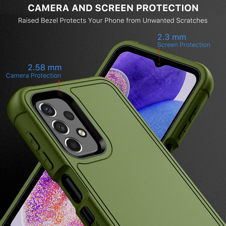 MyBat Pro Maverick Series Case w/ Holster for Samsung Galaxy A23 5G - Army Green - RSA235GCS3NXS004-5.jpg