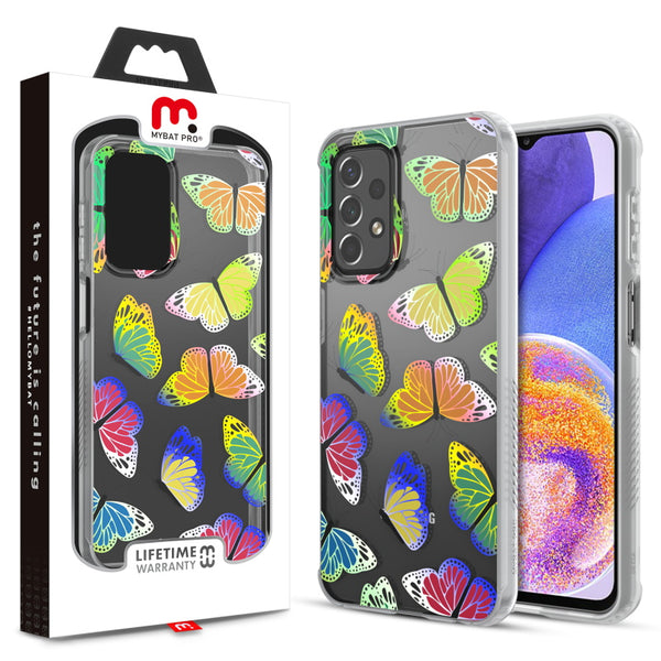 MyBat Pro Mood Series Case for Samsung Galaxy A23 5G - Neon Butterflies - RSA235GCSFSSM368-1.jpg