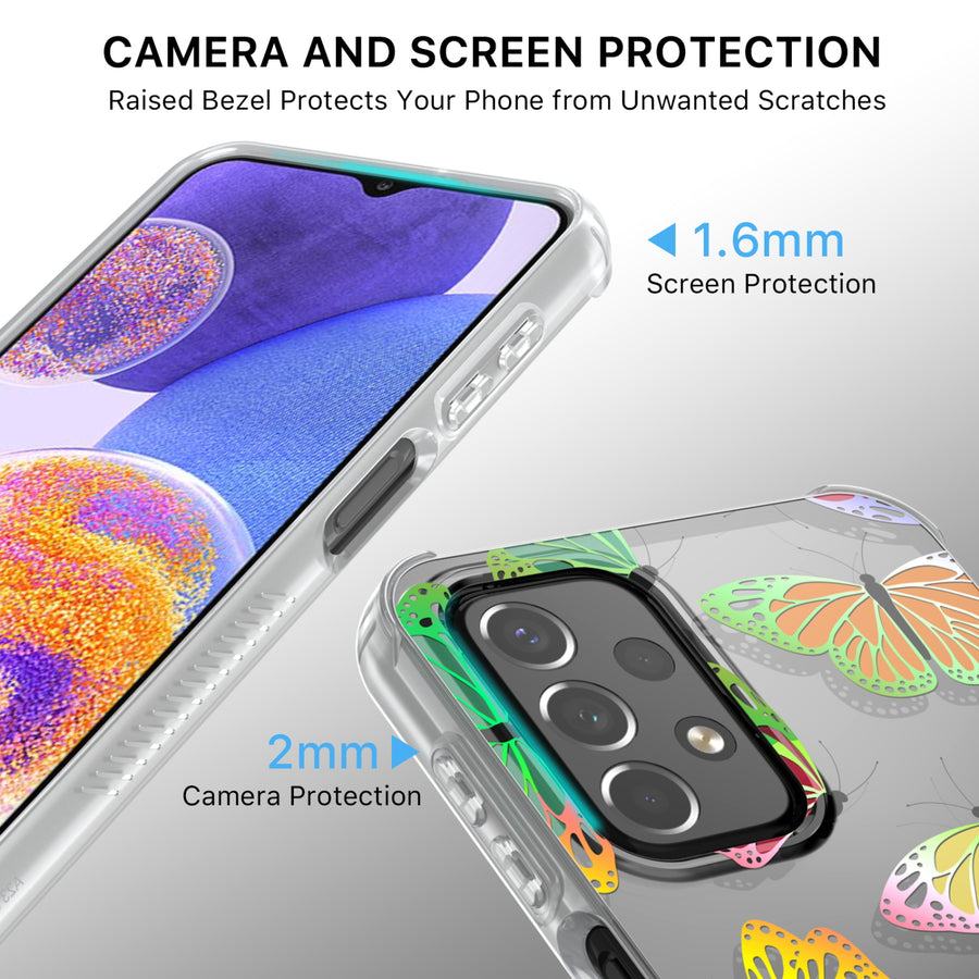 MyBat Pro Mood Series Case for Samsung Galaxy A23 5G - Neon Butterflies - RSA235GCSFSSM368-4.jpg
