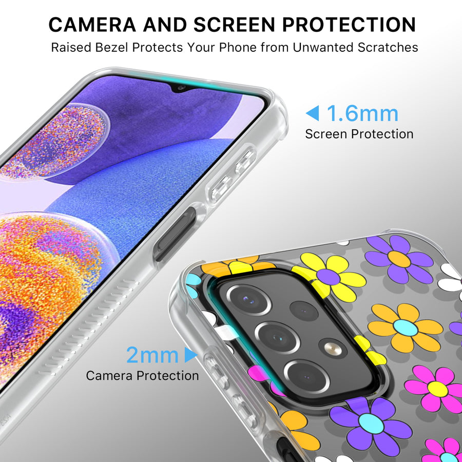 MyBat Pro Mood Series Case for Samsung Galaxy A23 5G - Multi Color Daisy - RSA235GCSFSSM370-4.jpg