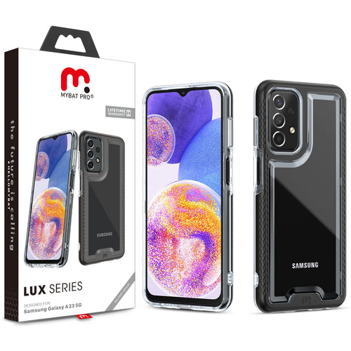 MyBat Pro Lux Series Case with Tempered Glass for Samsung Galaxy A23 5G - Black - RSA235GCSG5TS001-1.jpg