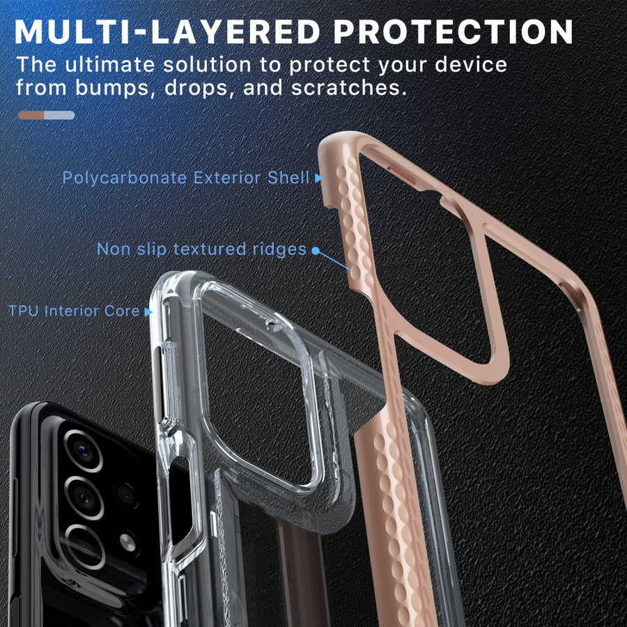 MyBat Pro Lux Series Case with Tempered Glass for Samsung Galaxy A23 5G - Rose Gold - RSA235GCSG5TS003-3.jpg