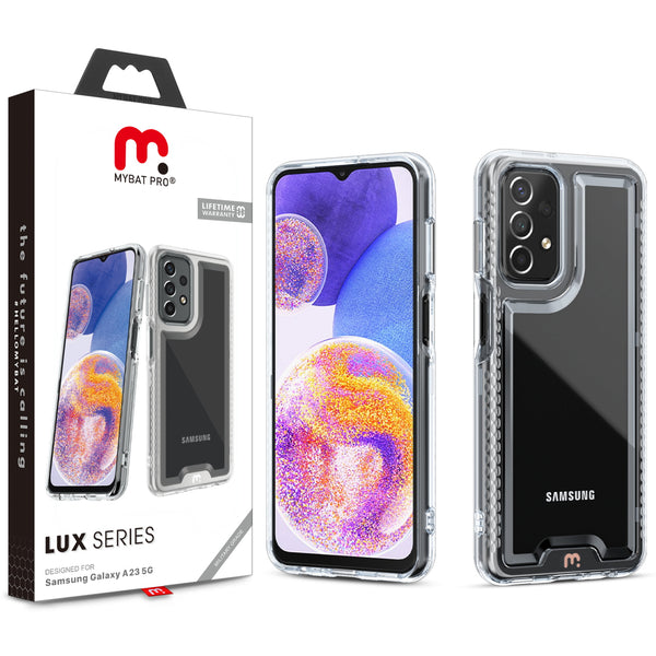 MyBat Pro Lux Series Case with Tempered Glass for Samsung Galaxy A23 5G - Clear - RSA235GCSG5TT001-1.jpg