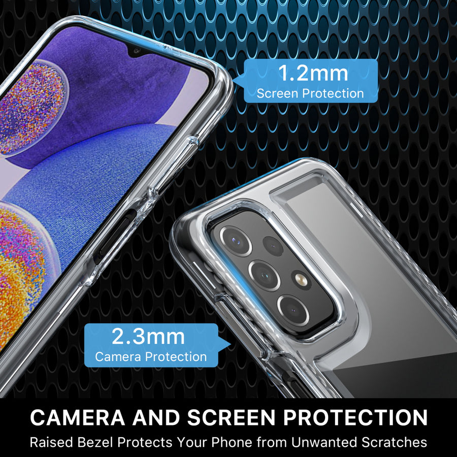 MyBat Pro Lux Series Case with Tempered Glass for Samsung Galaxy A23 5G - Clear - RSA235GCSG5TT001-4.jpg