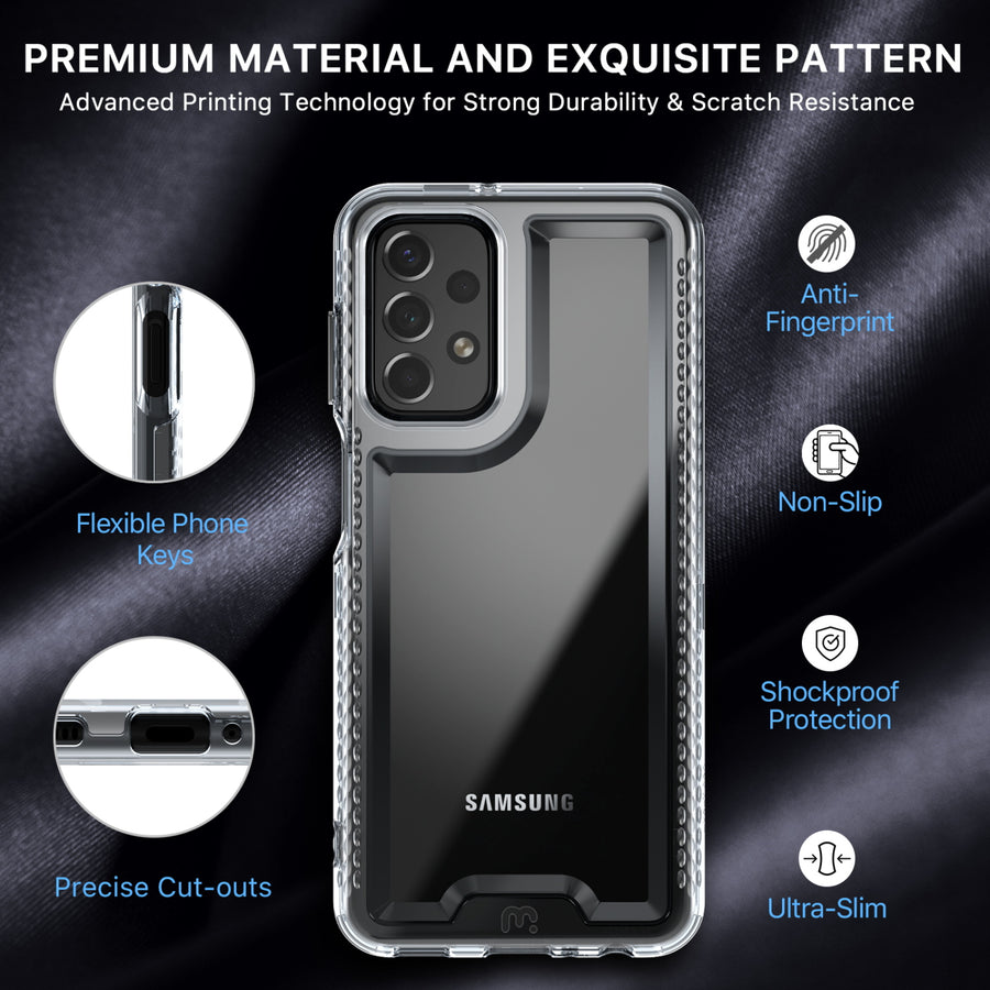 MyBat Pro Lux Series Case with Tempered Glass for Samsung Galaxy A23 5G - Clear - RSA235GCSG5TT001-7.jpg