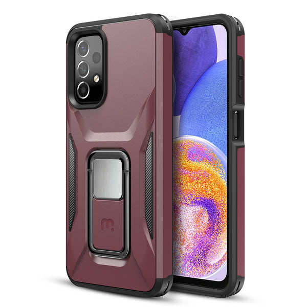 MyBat Pro Antimicrobial Stealth Series (with Stand) for Samsung Galaxy A23 5G - Plum / Black - RSA235GCSSTSS003-2.jpg