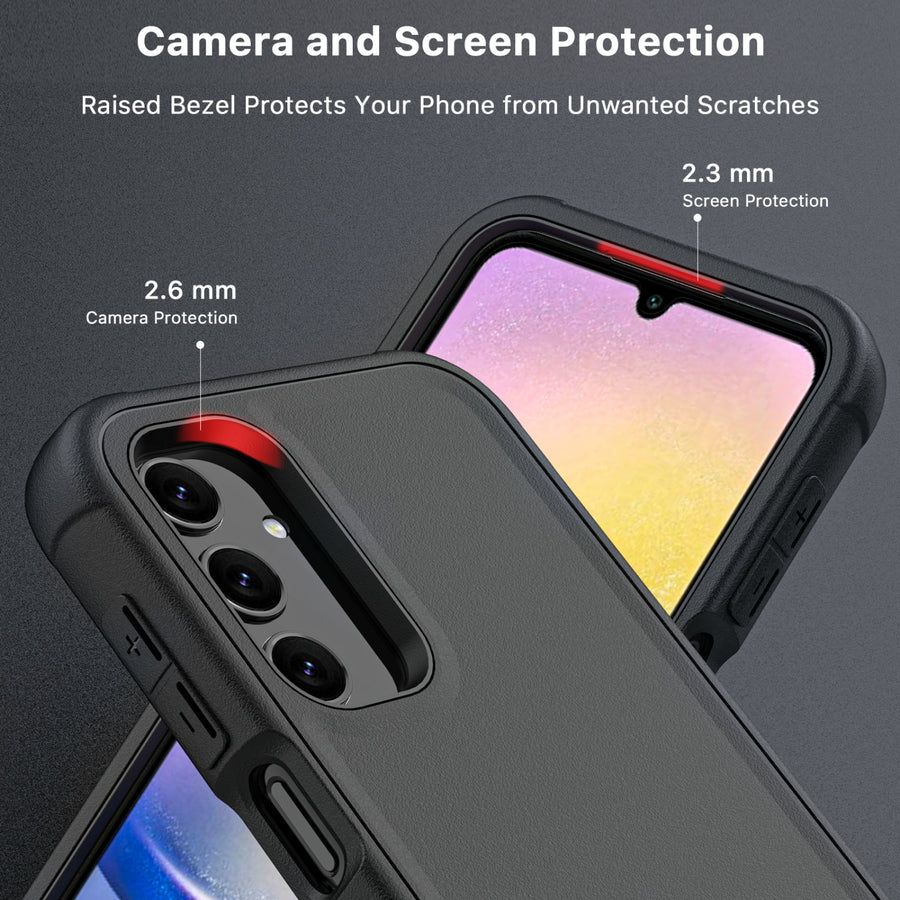 MyBat Pro Maverick Series Case w/ Holster for Samsung Galaxy A25 5G - Black - RSA255GCS3NXS001-4.jpg