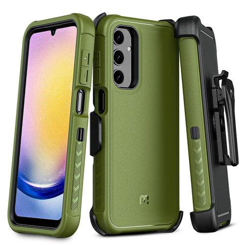 MyBat Pro Maverick Series Case w/ Holster for Samsung Galaxy A25 5G - Army Green - RSA255GCS3NXS004-2.jpg
