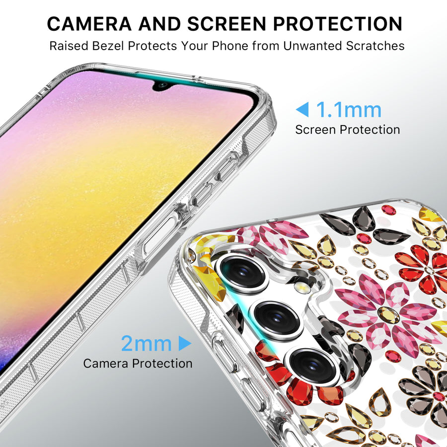 MyBat Pro Mood Series Case (with Diamonds) for Samsung Galaxy A25 5G - Bedazzle - RSA255GCSFSSD155-4.jpg