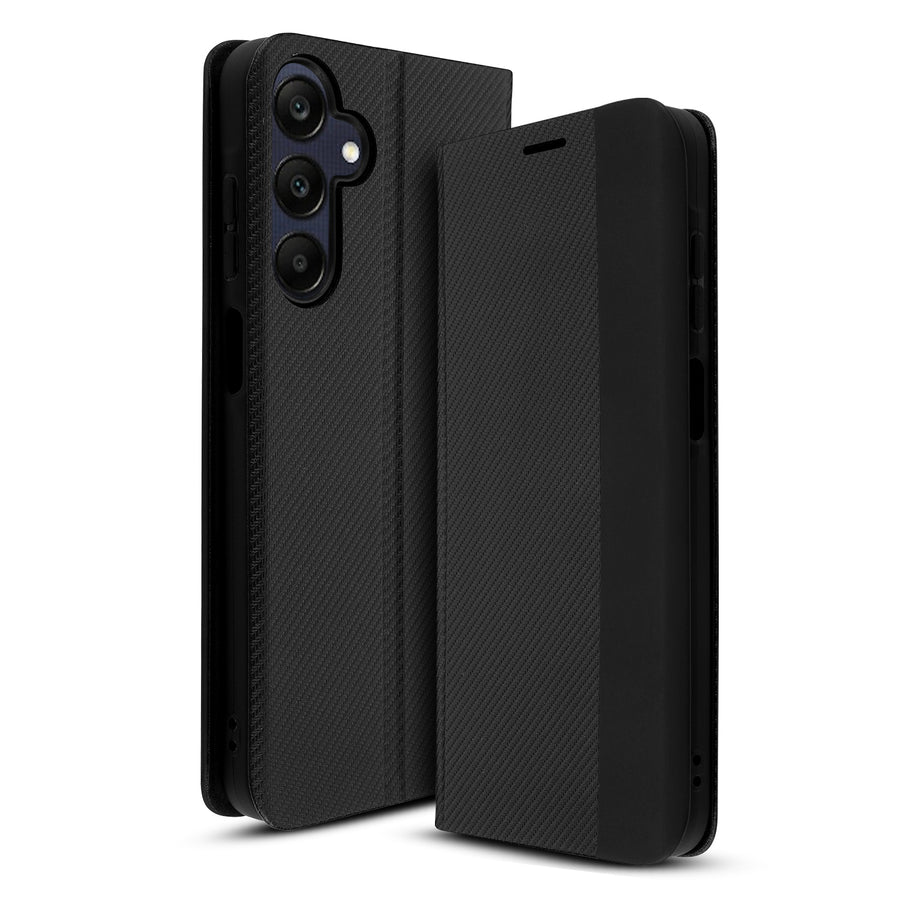 MyBat Pro Executive Series Wallet Case for Samsung Galaxy A25 5G - Black - RSA255GPCMJP001-2.jpg