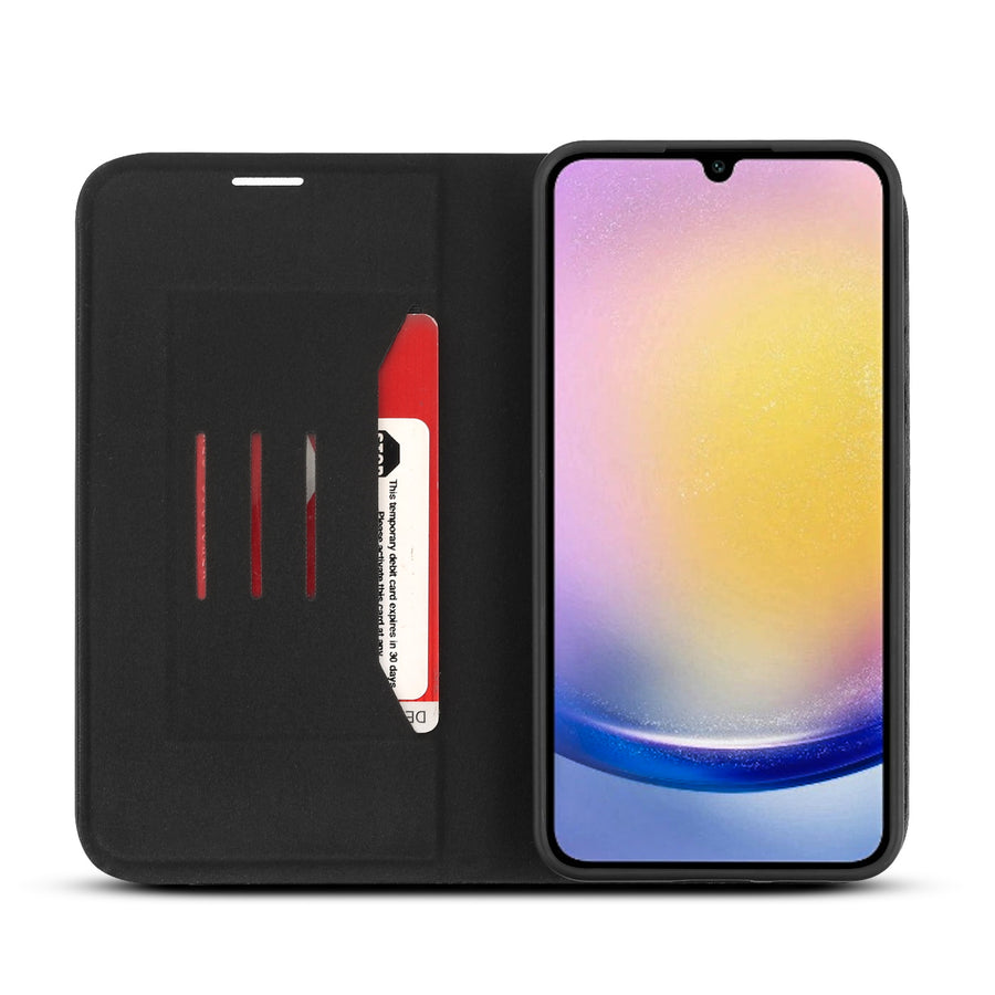 MyBat Pro Executive Series Wallet Case for Samsung Galaxy A25 5G - Black - RSA255GPCMJP001-3.jpg
