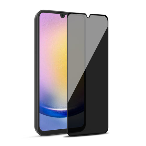 MyBat Pro Privacy Full Coverage Tempered Glass Screen Protector for Samsung Galaxy A25 5G - Black - RSA255GSCF111-2.jpg
