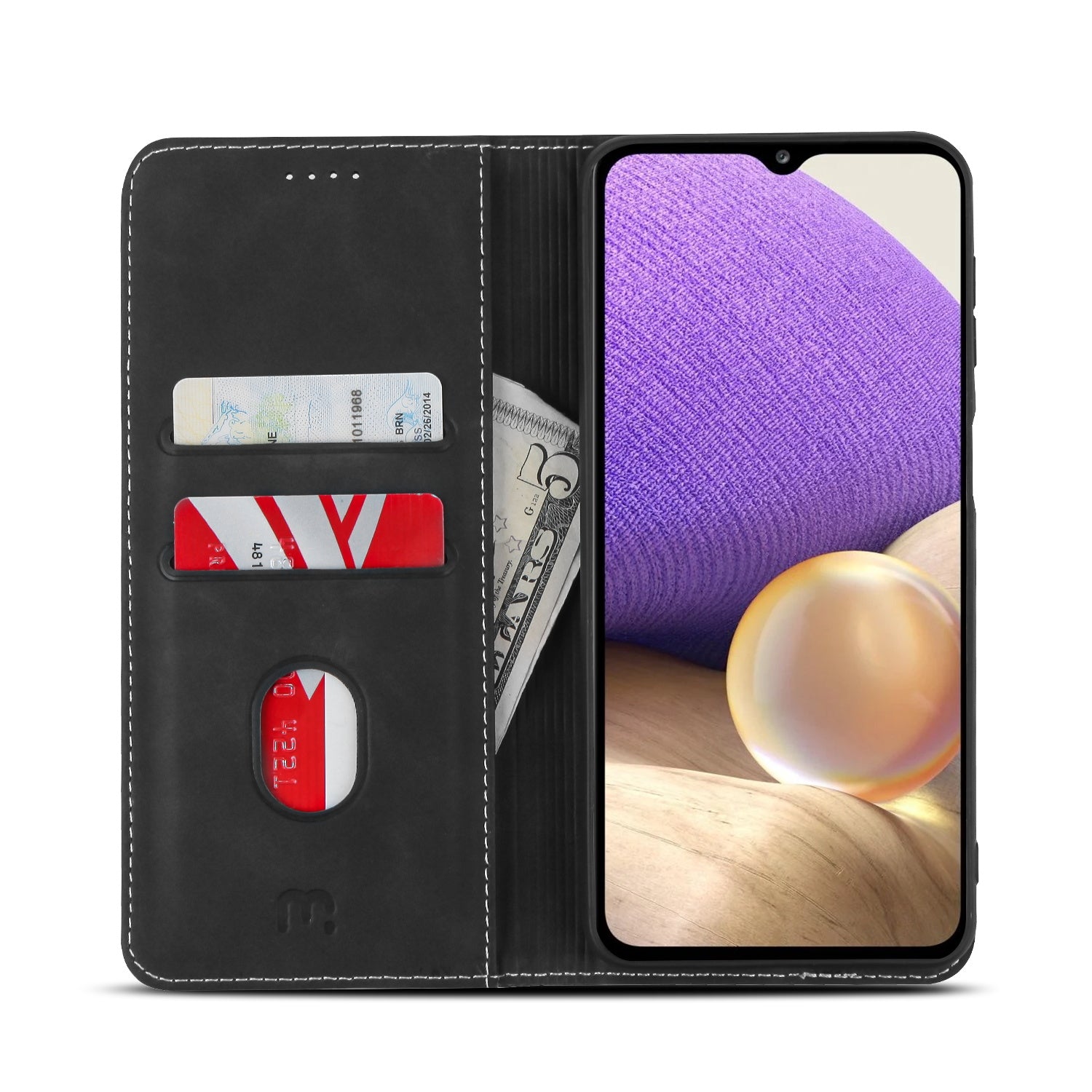 MyBat Pro Executive Series Case for Samsung Galaxy A32 5G - Black - RSA325GPCMJP001-3.jpg