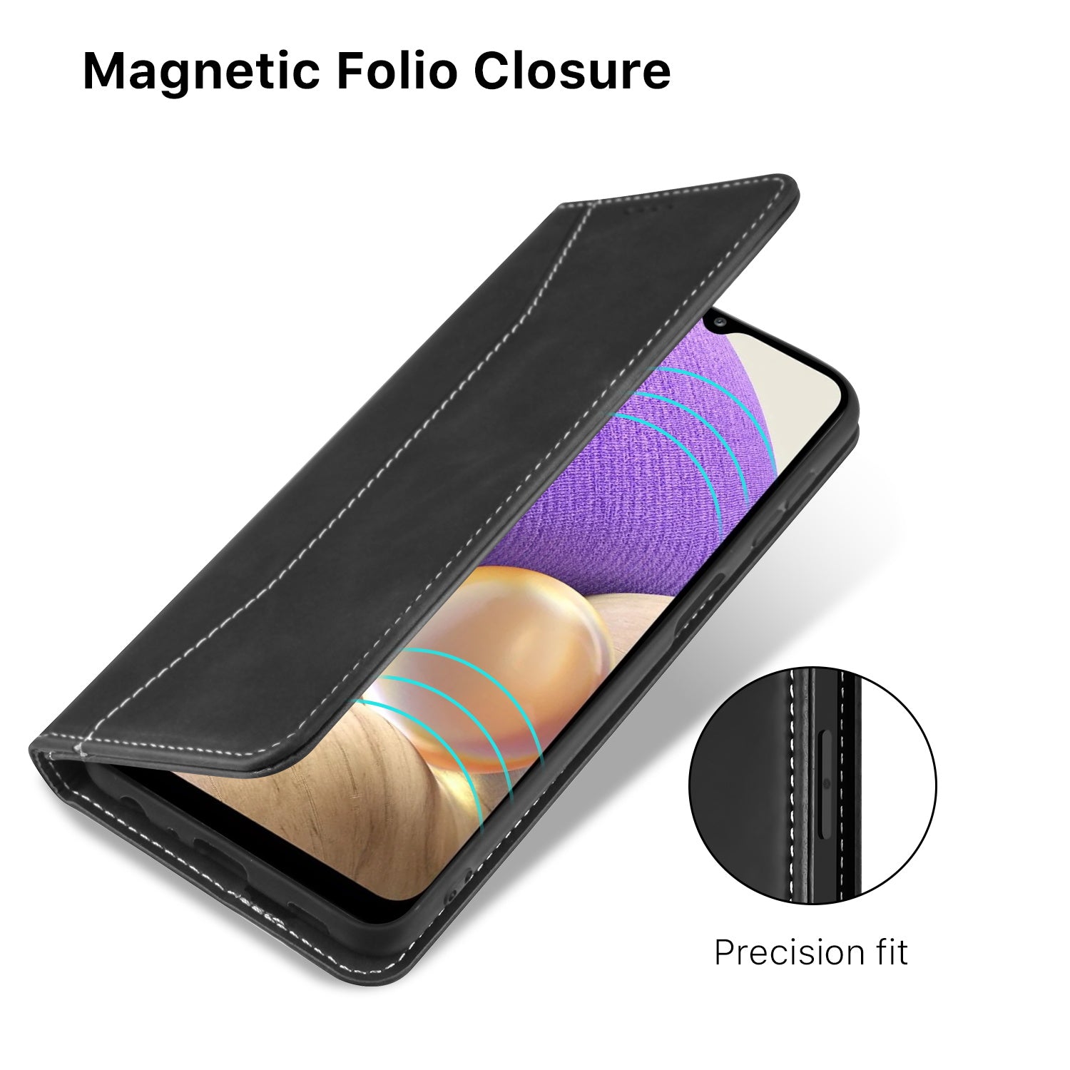 MyBat Pro Executive Series Case for Samsung Galaxy A32 5G - Black - RSA325GPCMJP001-4.jpg
