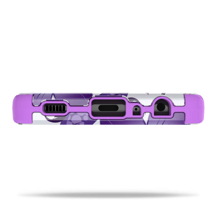 MyBat Pro Tuff Series Case for Samsung Galaxy A52 5G - Purple Hibiscus - RSA525GCSE1TM186-5.jpg