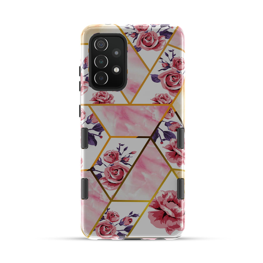 MyBat Pro Tuff Subs Series Case for Samsung Galaxy A52 5G - Rose Marble - RSA525GCSF2TM008-3.jpg