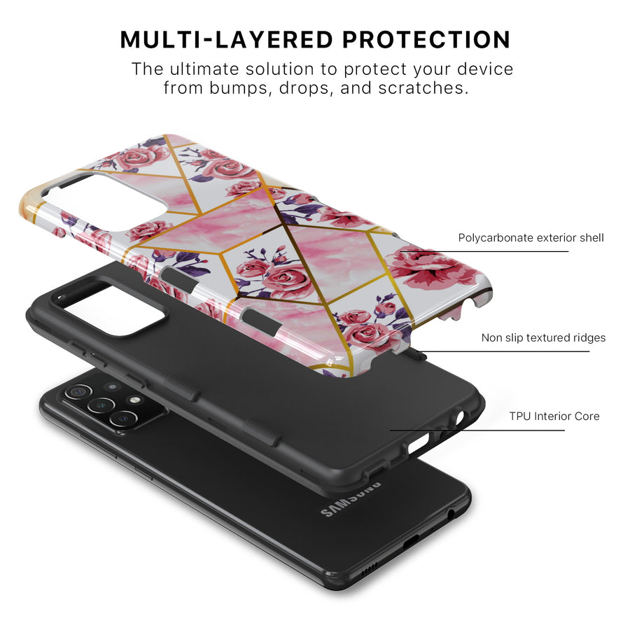 MyBat Pro Tuff Subs Series Case for Samsung Galaxy A52 5G - Rose Marble - RSA525GCSF2TM008-8.jpg