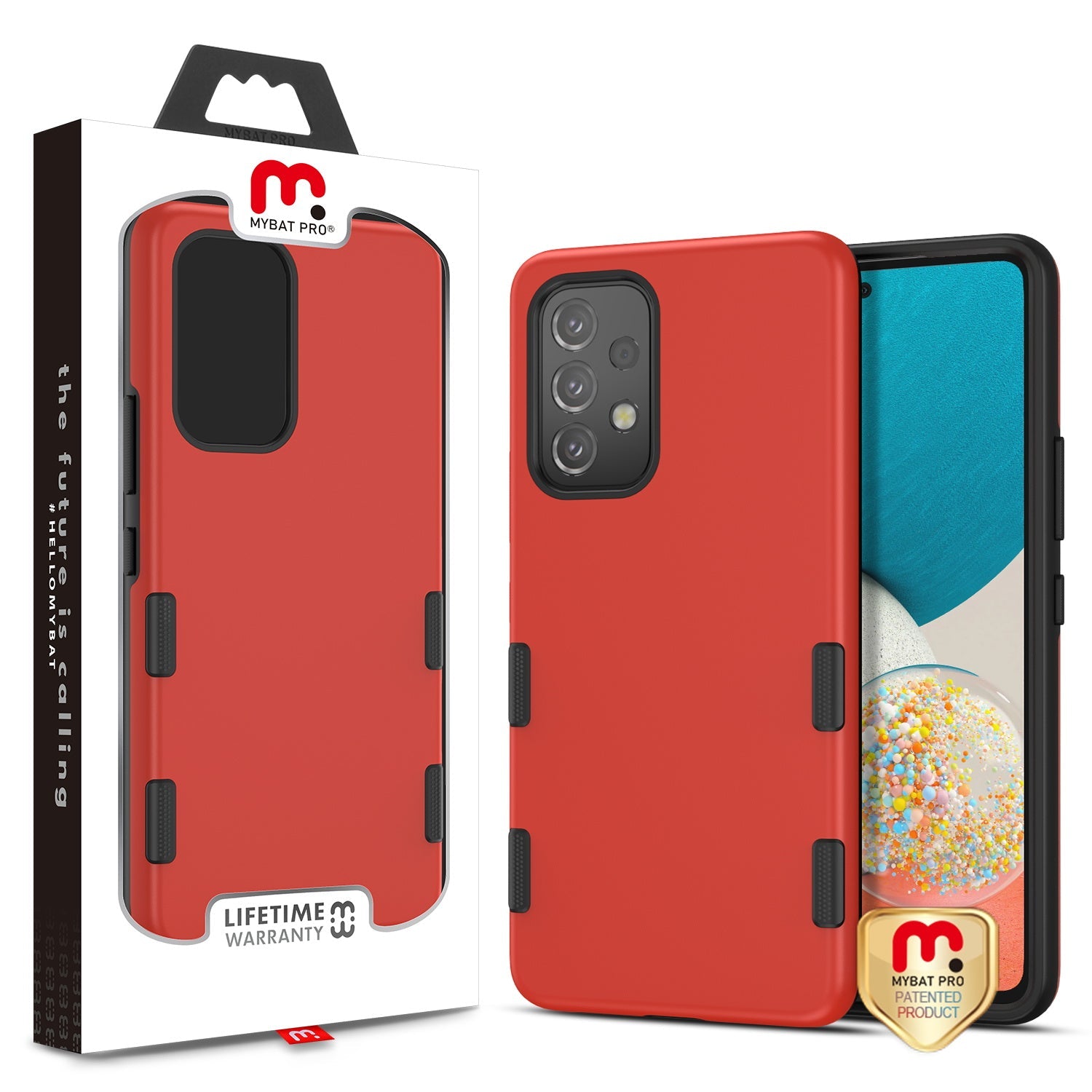 MyBat Pro Tuff Subs Series Case for Samsung Galaxy A53 5G - Red