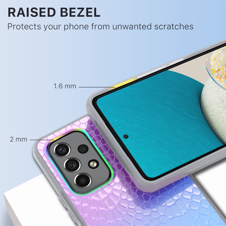 MyBat Pro Mood Series Case for Samsung Galaxy A53 5G - Iridescent Snake - RSA535GCSFSSM367-7.jpg