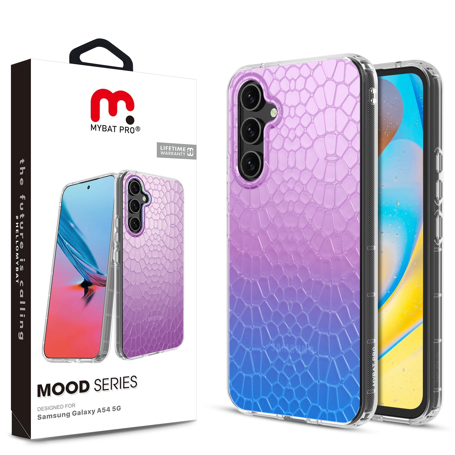 MyBat Pro Mood Series Case for Samsung Galaxy A54 5G - Iridescent Snake - RSA545GCSFSSM367-1.jpg