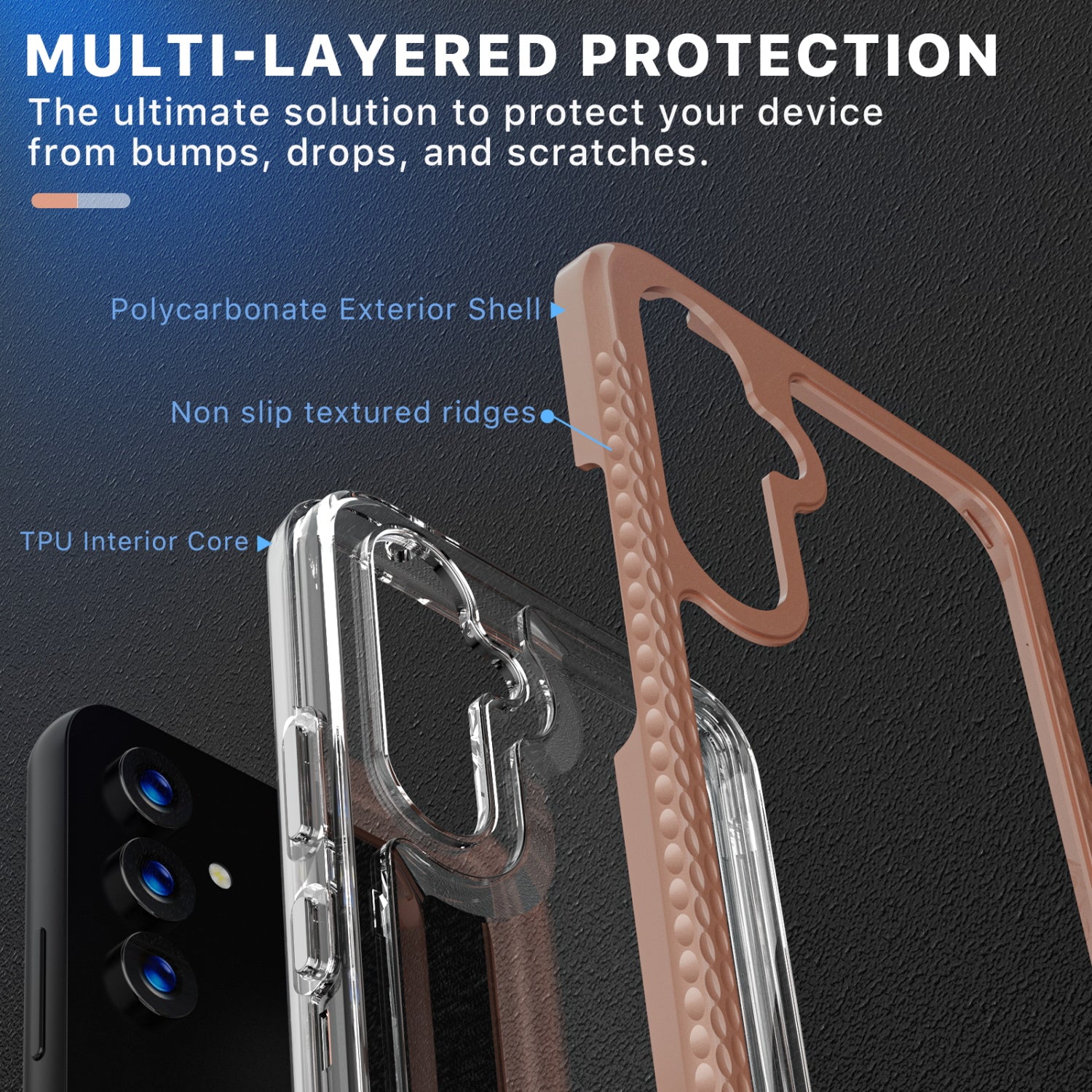 MyBat Pro Lux Series Case for Samsung Galaxy A54 5G - Rose Gold - RSA545GCSG5TS003-3.jpg