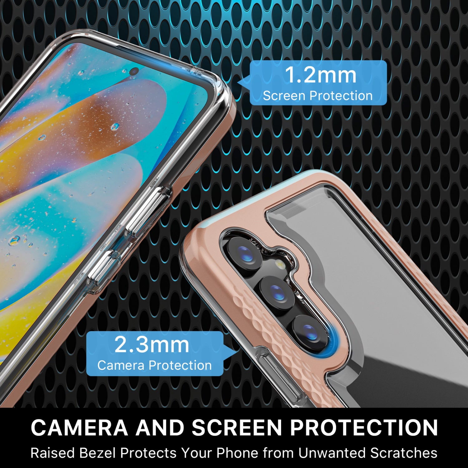MyBat Pro Lux Series Case for Samsung Galaxy A54 5G - Rose Gold - RSA545GCSG5TS003-4.jpg