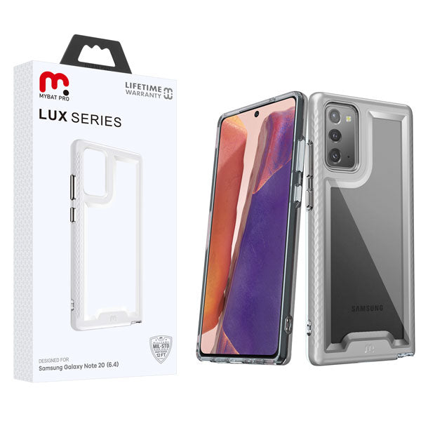 MyBat Pro Lux Series Case for Samsung Galaxy Note 20 - Silver - RSGN20CSG5TS002-1.jpg