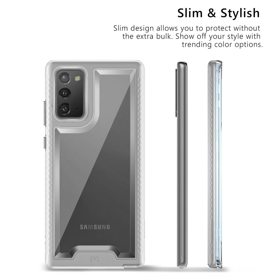 MyBat Pro Lux Series Case for Samsung Galaxy Note 20 - Silver - RSGN20CSG5TS002-5.jpg