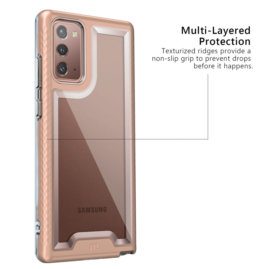 MyBat Pro Lux Series Case for Samsung Galaxy Note 20 - Rose Gold - RSGN20CSG5TS003-6.jpg